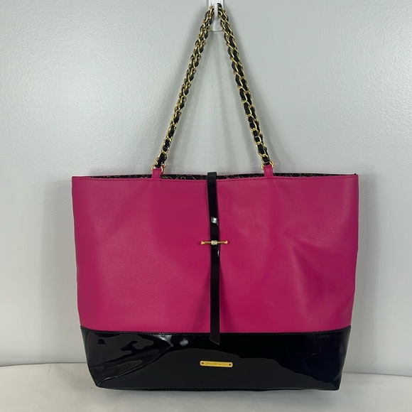 Juicy Couture Tote Bag in Pink and Black - Picture 3 of 14